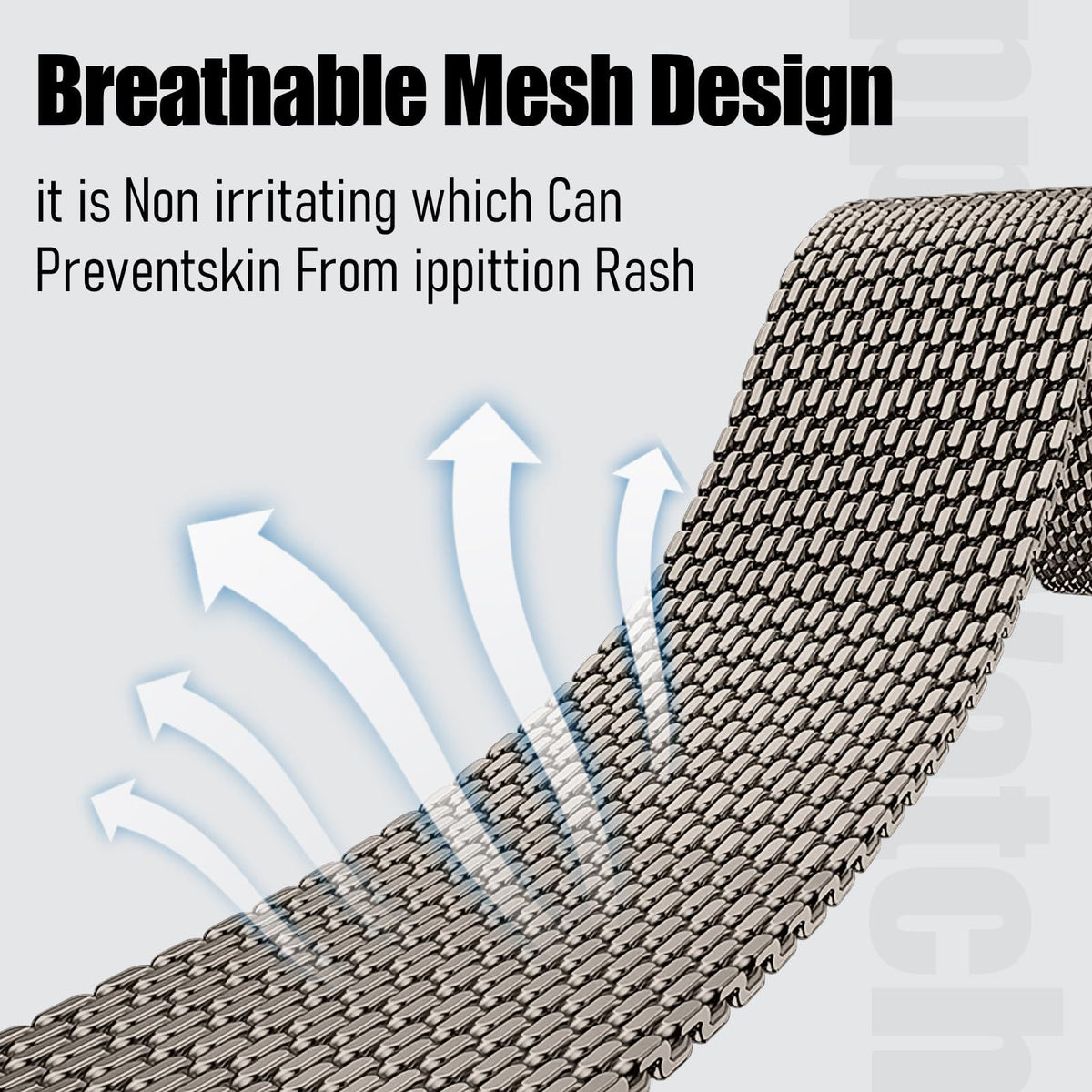 Magnetic Milanese Mesh Band for Apple Watch - view 4