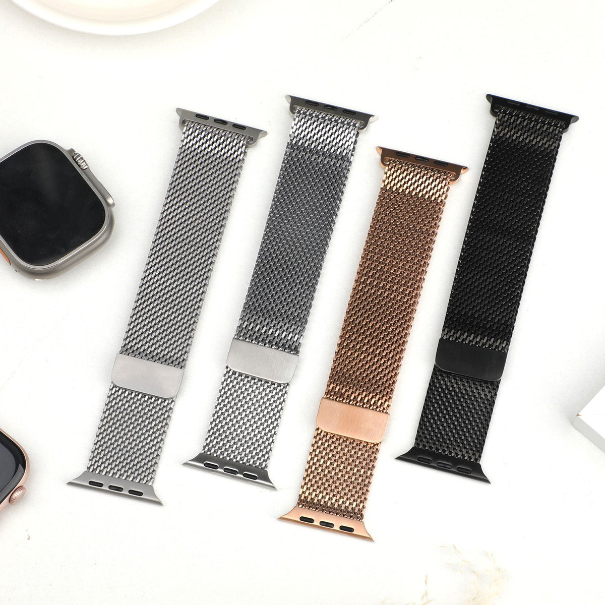 Magnetic Milanese Mesh Band for Apple Watch - view 12