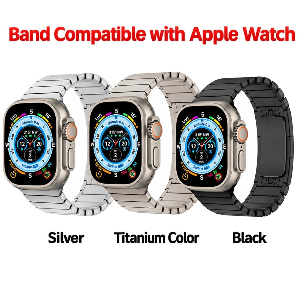 Stainless Steel Link Band for Apple Watch - view 1