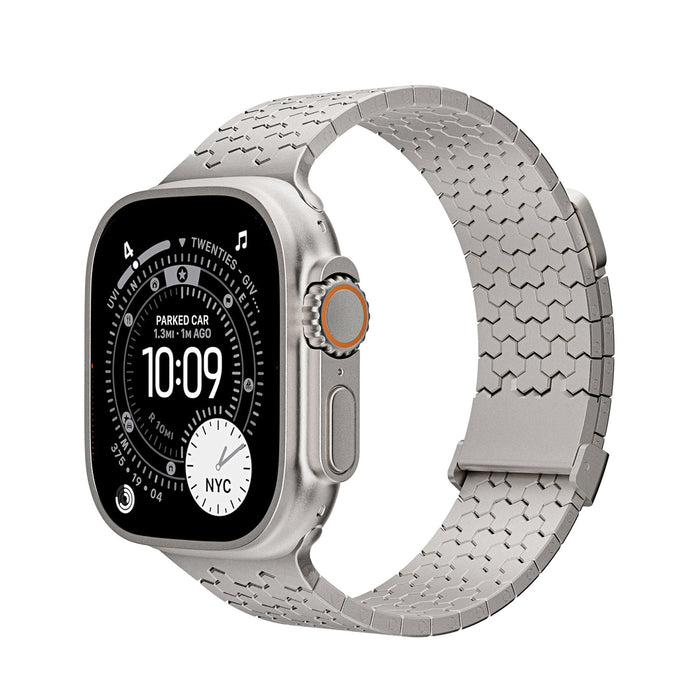 Y-Link Dual-Magnet Stainless Steel Band for Apple Watch (44/45/46/49 mm)
