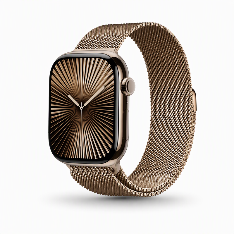 Magnetic Milanese Mesh Band for Apple Watch – 444 Stainless Steel