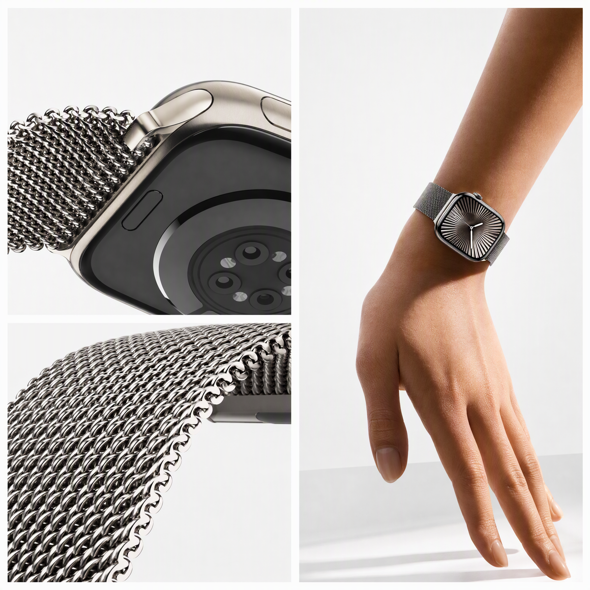 CNC one-piece connector and precision weave detail