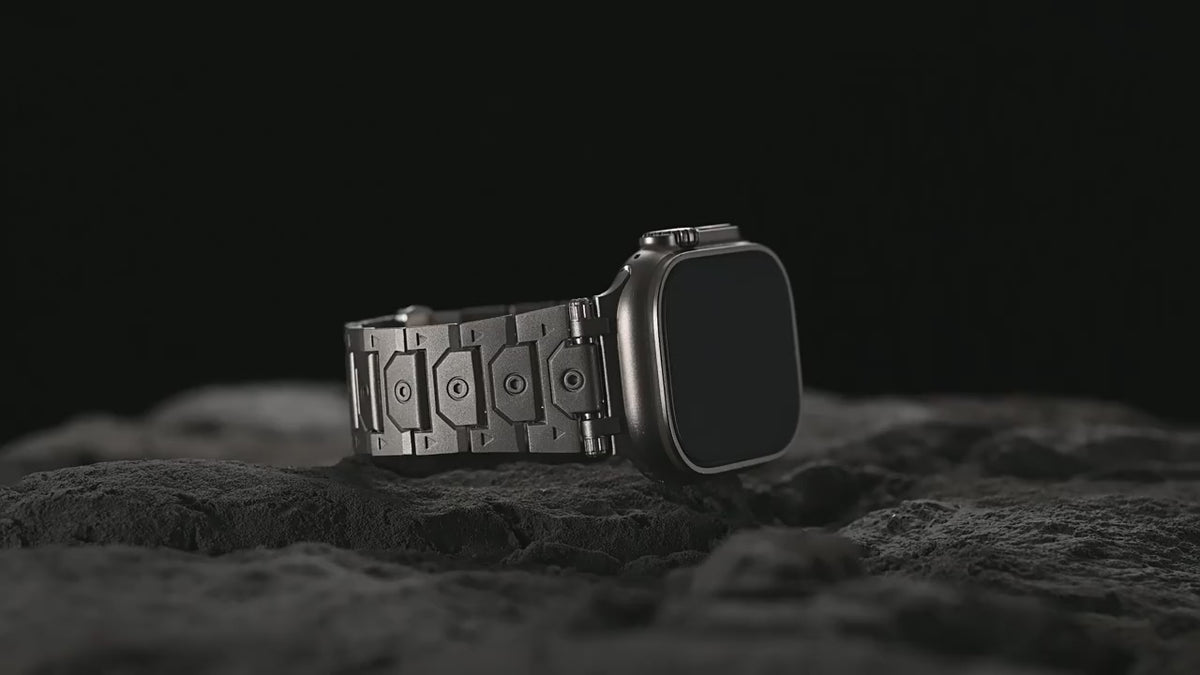 Rugged octagonal stainless steel link band, product video